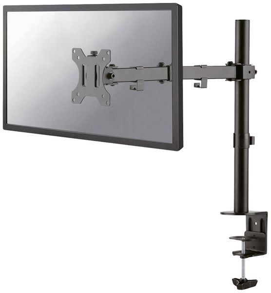 Neomounts FPMA-D550BLACK 1fach Monitor-Tischhalterung 25,4 cm (10') - 81,3 cm (32') Schwenkbar, Rotierbar, Neigbar Schwa