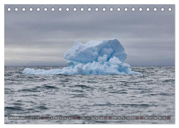 Produktbild: Svalbard-Momente (Tischkalender 2026 DIN A5 quer), CALVENDO Monatskalender