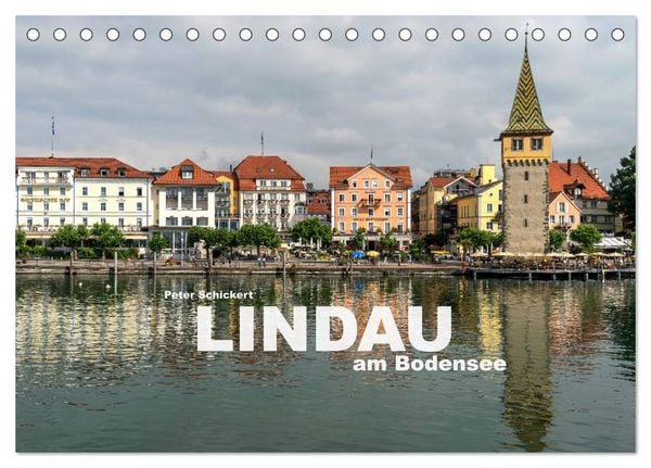Produktbild: Lindau am Bodensee (Tischkalender 2026 DIN A5 quer), CALVENDO Monatskalender