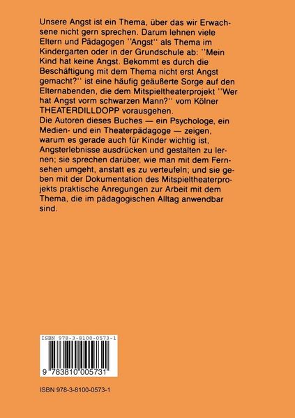 Produktbild: Angst wegspielen