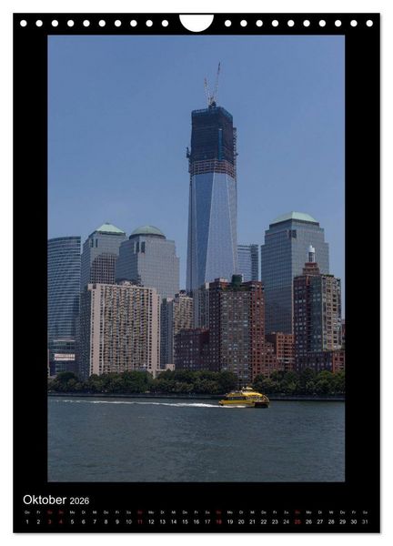Produktbild: Vertical New York (Wandkalender 2026 DIN A4 hoch), CALVENDO Monatskalender