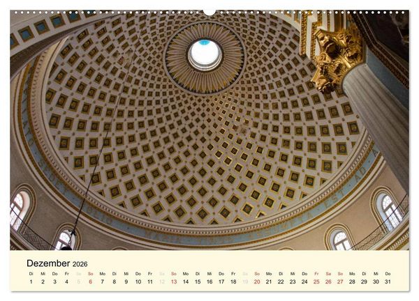 Produktbild: Malta und Gozo, Perlen im Mittelmeer (hochwertiger Premium Wandkalender 2026 DIN A2 quer), Kunstdruck in Hochglanz