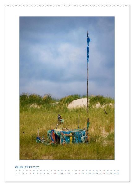 Produktbild: Insel Amrum - Friesische Impressionen (hochwertiger Premium Wandkalender 2027 DIN A2 hoch), Kunstdruck in Hochglanz