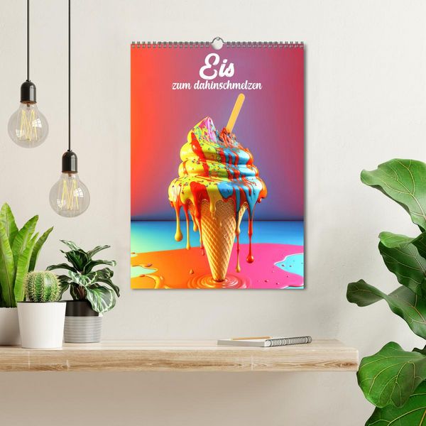 Produktbild: Eis zum dahinschmelzen (Wandkalender 2026 DIN A3 hoch), CALVENDO Monatskalender