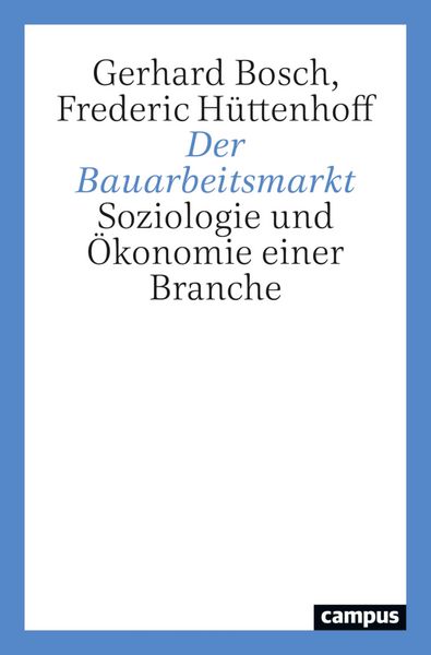 Produktbild: Der Bauarbeitsmarkt