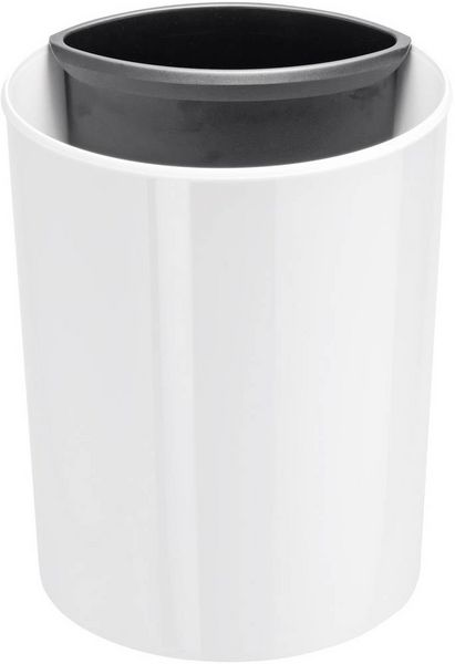 Produktbild: HAN Papierkorb i-LINE 18200-12 20 l (&Oslash; x H) 28.3 cm x 34 cm Styrol-Methyl-Methacrylat (SMMA) Wei&szlig; 1 St.