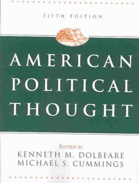 Produktbild: American Political Thought, 5th Edition
