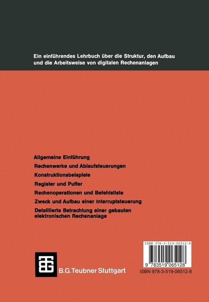 Produktbild: Digitale Rechenanlagen