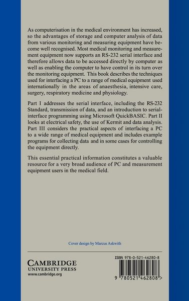 Produktbild: Interfacing the IBM-PC to Medical Equipment