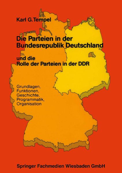 Produktbild: Die Parteien in der Bundesrepublik Deutschland und die Rolle der Parteien in der DDR