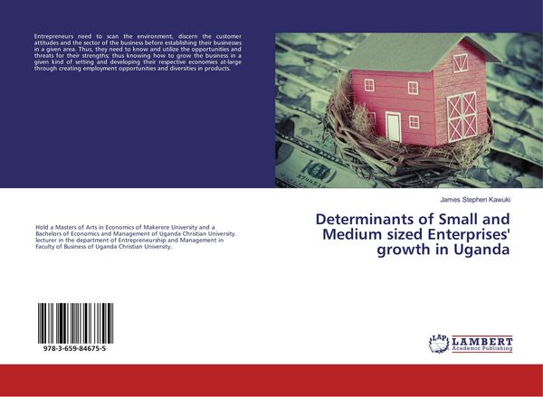 Produktbild: Determinants of Small and Medium sized Enterprises' growth in Uganda