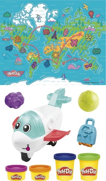 Hasbro - Play-Doh - Flugi, das Flugzeug