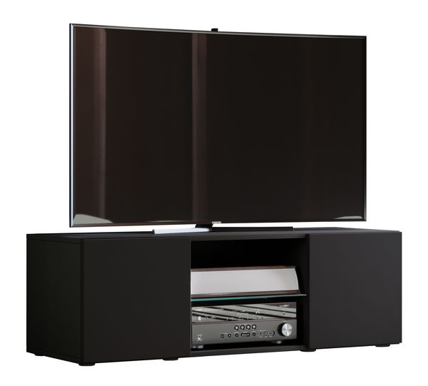 Produktbild: Holz TV Lowboard M&ouml;bel Fernsehschrank Lowina L
