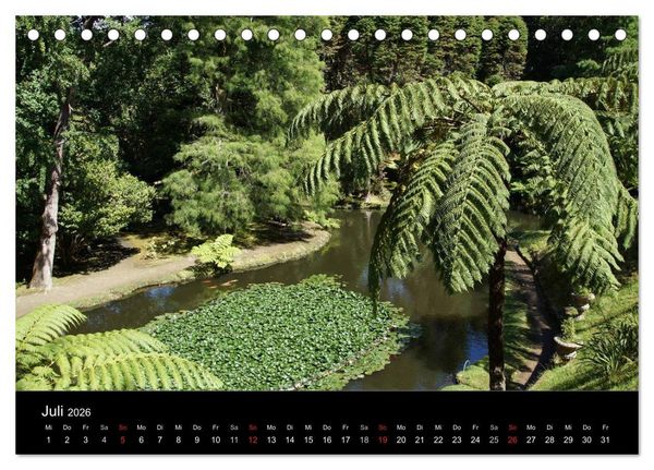 Produktbild: Azoren - bezaubernde Inselwelt. Eindr&uuml;cke auf Sao Miguel (Tischkalender 2026 DIN A5 quer), CALVENDO Monatskalender