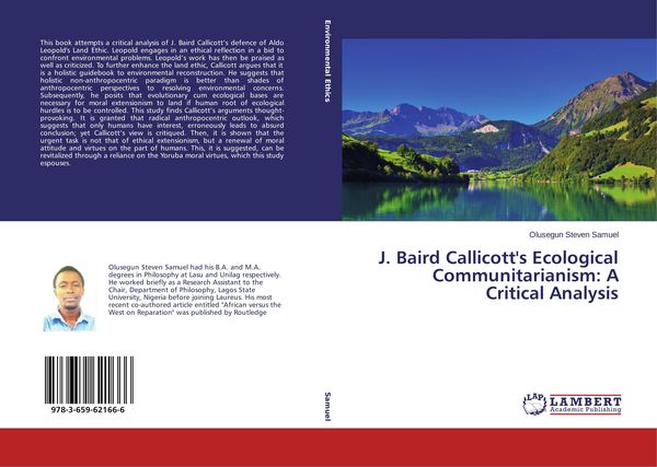 Produktbild: J. Baird Callicott's Ecological Communitarianism: A Critical Analysis