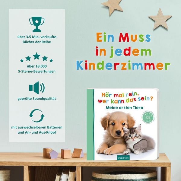 Hör mal rein, wer kann das sein? – Meine ersten Tiere