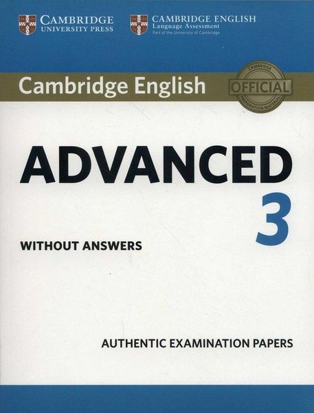 Produktbild: Cambridge English Advanced 3 Student's Book without Answers