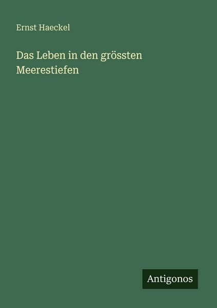 Produktbild: Das Leben in den gr&ouml;ssten Meerestiefen