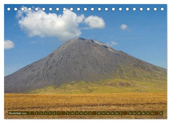 Produktbild: Ostafrikas Traumlandschaften. Kenia - Tansania - Sansibar - &Auml;thiopien (Tischkalender 2026 DIN A5 quer), CALVENDO Monatskalender