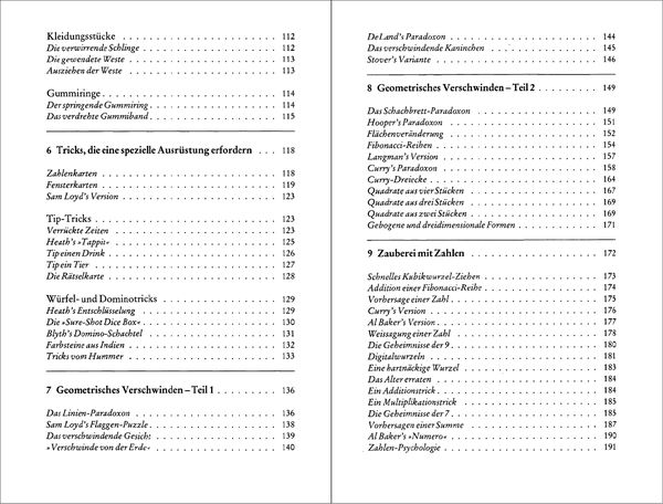 Produktbild: Das verschwundene Kaninchen und andere mathematische Tricks