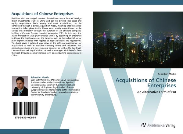 Produktbild: Acquisitions of Chinese Enterprises