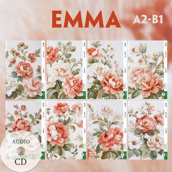 Produktbild: Emma A2-B1 (8 B&uuml;cher + Audio-CDs)
