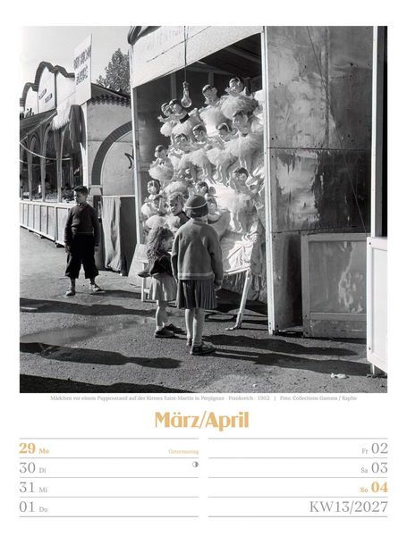 Produktbild: Die gute alte Zeit Wochenplaner Kalender 2027