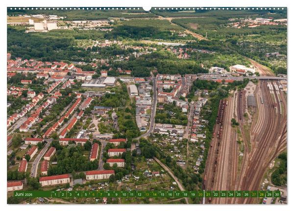 Produktbild: Eberswalde in Luftbildern (Wandkalender 2026 DIN A2 quer), CALVENDO Monatskalender