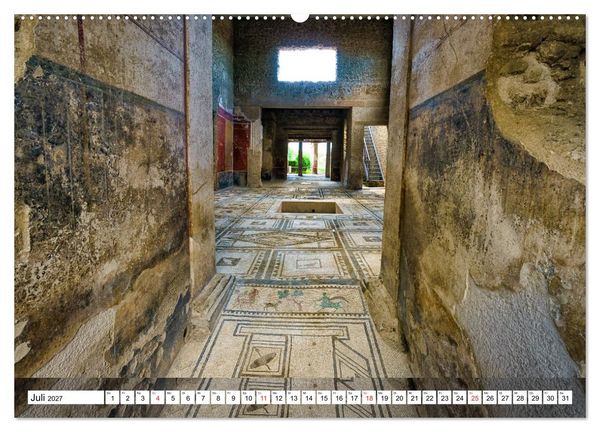 Produktbild: Versteinerte Stadt Pompeji (hochwertiger Premium Wandkalender 2027 DIN A2 quer), Kunstdruck in Hochglanz