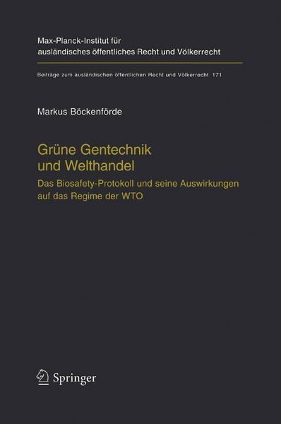 Produktbild: Gr&uuml;ne Gentechnik und Welthandel