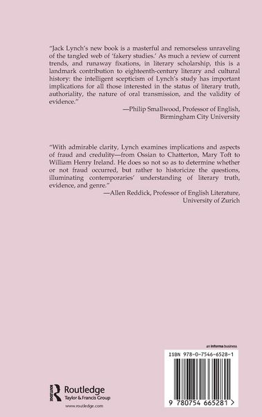 Produktbild: Deception and Detection in Eighteenth-Century Britain