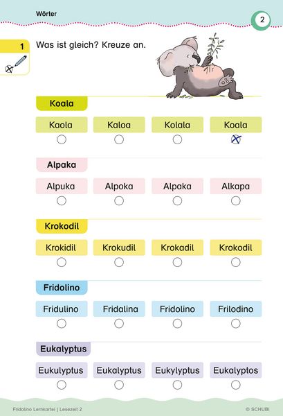 Produktbild: Fridolino Lernkartei