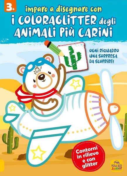 Produktbild: Imparo a disegnare con i coloraglitter degli animali pi&ugrave; carini