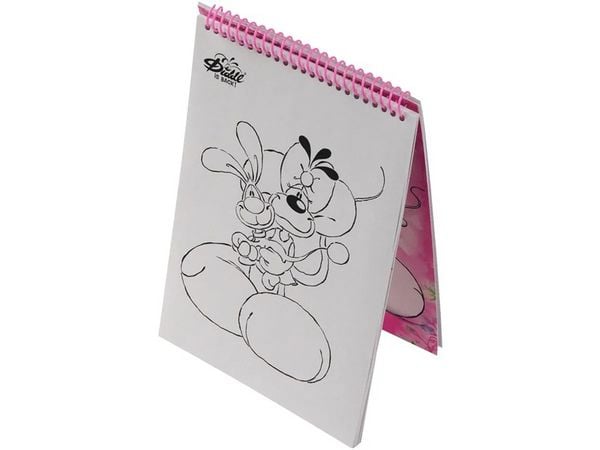 Produktbild: Diddl Malbuch A4, rosa&nbsp;