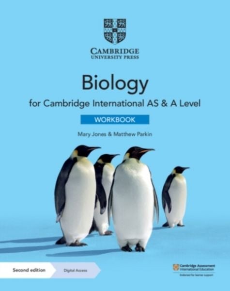 Produktbild: Cambridge International as & a Level Biology Workbook with Digital Access (2 Years)