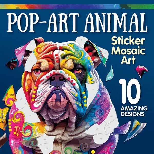 Produktbild: Pop-Art Animal Sticker Mosaic Art