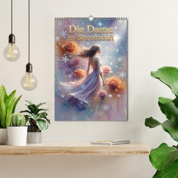 Produktbild: Die Dame im Sternenduft (Wandkalender 2027 DIN A3 hoch), CALVENDO Monatskalender