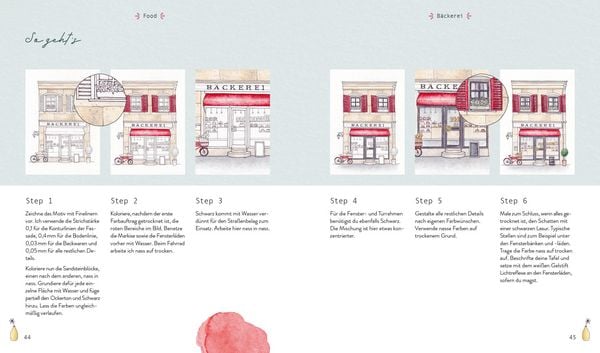 Produktbild: Watercolor &ndash; Little Shops