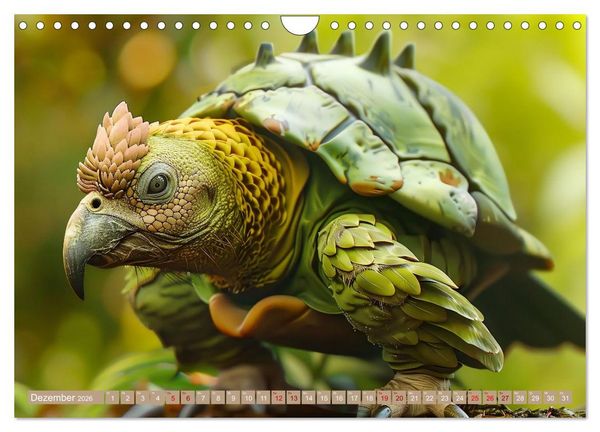 Produktbild: Legend&auml;re Chim&auml;ren - Von unheimlich bis monstr&ouml;s (Wandkalender 2026 DIN A4 quer), CALVENDO Monatskalender