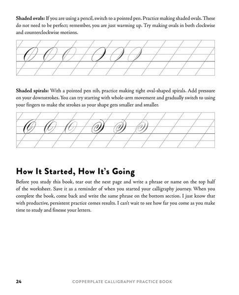 Produktbild: Copperplate Calligraphy Practice Book