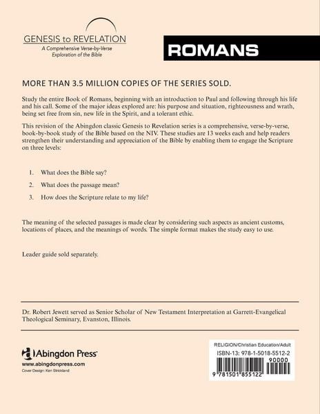 Produktbild: Genesis to Revelation: Romans Participant Book