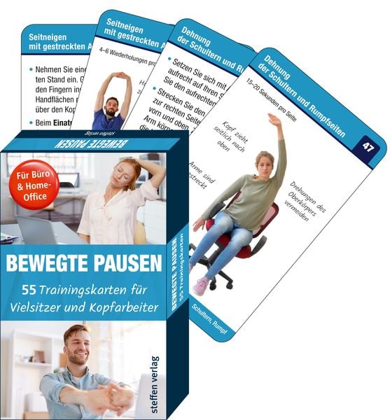 Produktbild: Trainingskarten: Bewegte Pausen für Büro & Home-Office