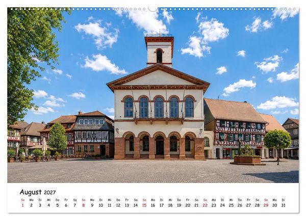 Produktbild: Seligenstadt am Main (Wandkalender 2027 DIN A2 quer), CALVENDO Monatskalender