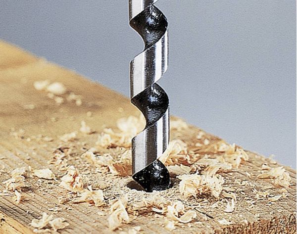 Produktbild: Wolfcraft 7671010 Schlangenbohrer 12mm Gesamtl&auml;nge 400mm Sechskantschaft 1St.