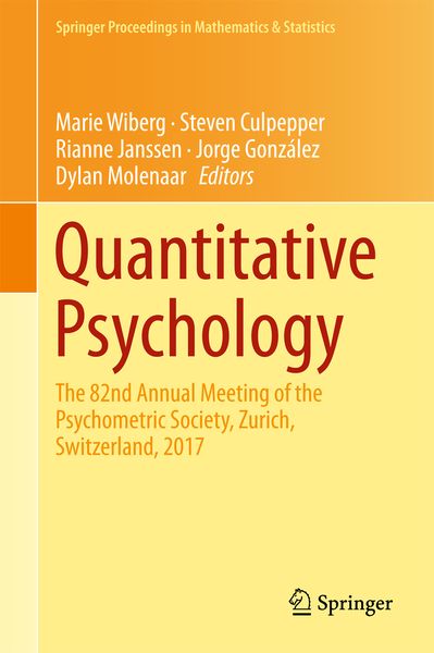 Produktbild: Quantitative Psychology