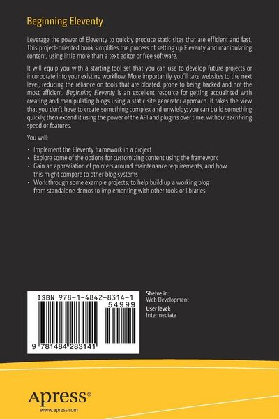 Produktbild: Beginning Eleventy