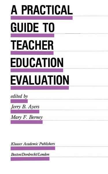 Produktbild: A Practical Guide to Teacher Education Evaluation