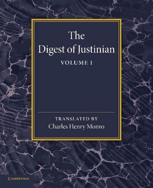 Produktbild: The Digest of Justinian