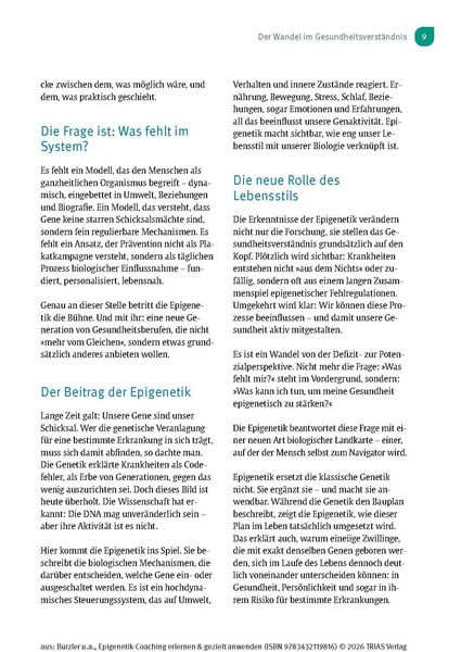 Produktbild: Epigenetik-Coaching erlernen & gezielt anwenden