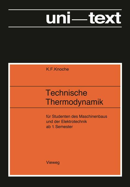 Produktbild: Technische Thermodynamik